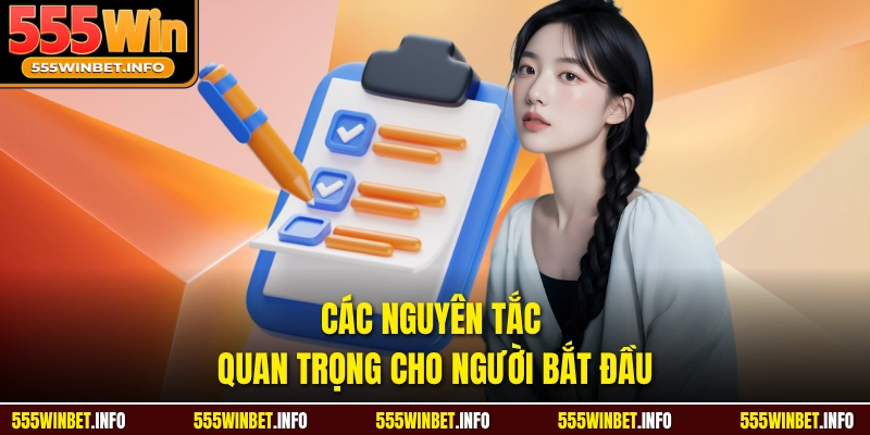 Các nguyên tắc quan trọng cho người bắt đầu