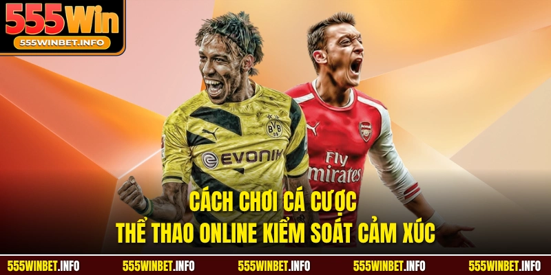 Cách chơi cá cược thể thao online kiểm soát cảm xúc