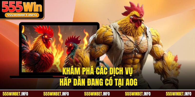 Khám phá các dịch vụ hấp dẫn đang có tại AOG